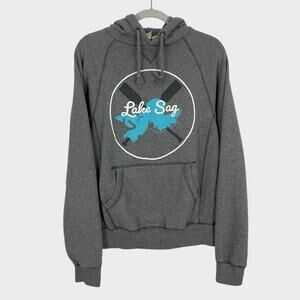Blue 84 Grey Lake Sag Hoodie Sweatshirt